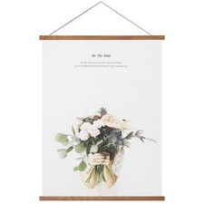 Magnetic Poster Frame Hanger,13x19 13x18 13x22 Light Wood Wooden Frames Hange...