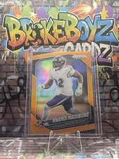 2025 Panini Prizm #22 Nnamdi Madubuike Orange #/249