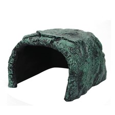 Reptile Rock Hideout Reptile Rock Hide Cave, Aquarium Habitat D cor Rock Tort...