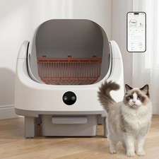 Self Cleaning Cat Litter Box Automatic Multi-Cat 96L Large with APP Control