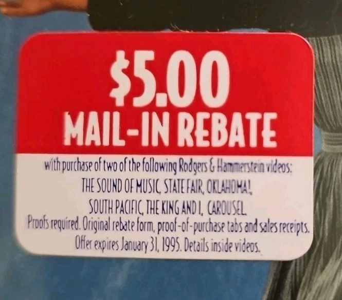 The Sound Of Music VHS 2-Tape Set W/ Cassette Soundtrack SEALED Watermarks Fox - Image 3 of 4