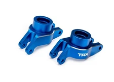 Traxxas 10252-BLUE Aluminum Stub Axle Carriers Blue for Maxx Slash / Maxx