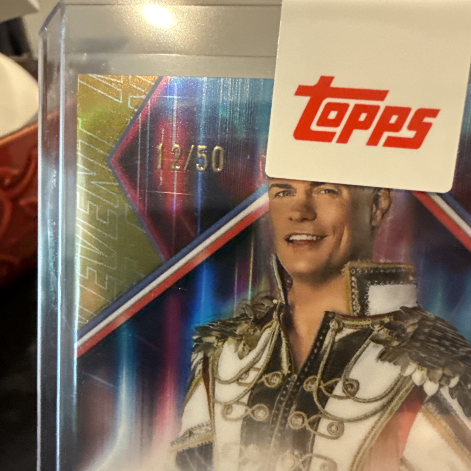 Cody Rhodes Auto True Gold /50 2026 Topps Chrome WWE Main Event Autographs view 3