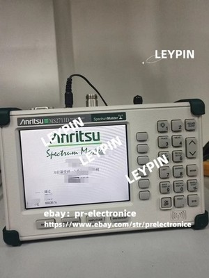 Anritsu MS2711D Spectrum Analyzer 100kHz to 3GHz Tape trace source#Pr