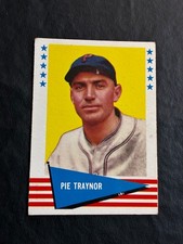 1961 Fleer Baseball Greats Pie Traynor #144 - No Creases - Poor - Small Spot