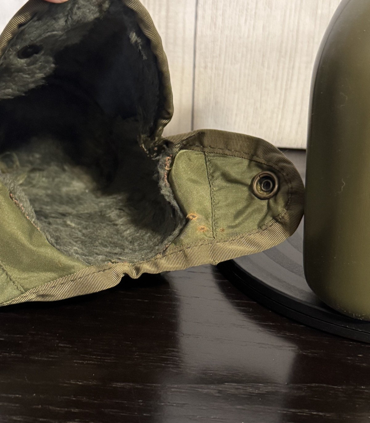 U.S. Military Canteen with OD Cover NSN 8465-00-860-0256 • Vintage Issue Gear