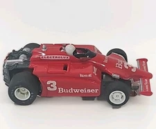 Tyco Tomy Indy Car Mario Andretti Formula One #27 HO Slot Car RED - Untested