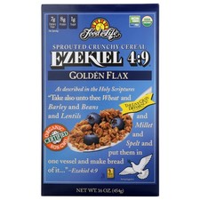 Céréales Ezkl Lin Doré Bio 16 Oz (Caisse De 6) Par Food For Life