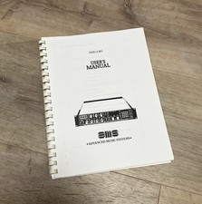 Original AMS DMX 15-80S Manual