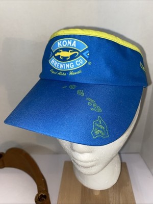 Kona Brewing Company Hawaii Liquid Aloha Sun Visor HTF RARE Boco Gear