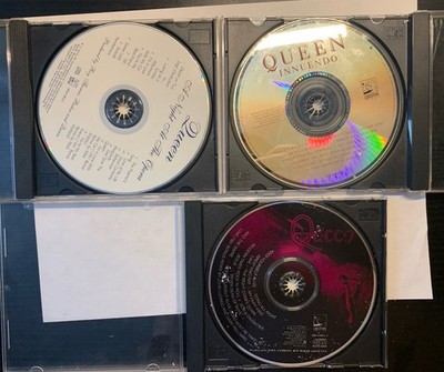 Queen 3 CD Lot Bundle Innuendo A Night At The Opera Self Titled