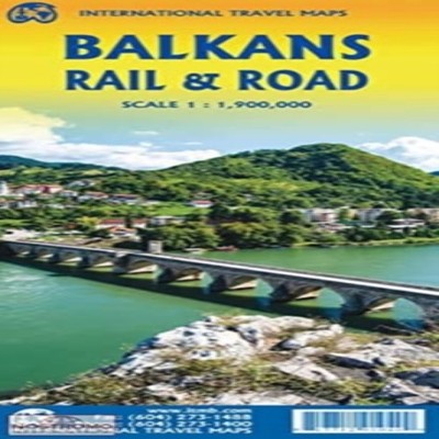 Balkans ITMB Publishing Sheet map folded ITMB Publishing Media >