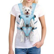 Front Pet Carrier Backpack for Small Dogs, Secure and Breathable Mesh, Ergono...