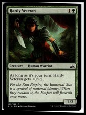 Rivals of Ixalan #132 Hardy Veteran