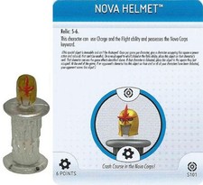 Heroclix Marvel Galactic Guardians NOVA HELMET S101 LE OP Kit 3D Object