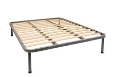 RETE RETI MATRIMONIALE ORTOPEDICA 160X200 IN FERRO DOGHE STRETTE PER MATERASSO