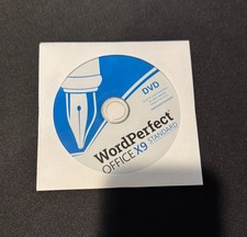 WordPerfect Office X9 Standard Version Windows - DVD  License for 3 Computers 