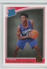2018-19 Donruss #162 Shai Gilgeous-Alexander RC