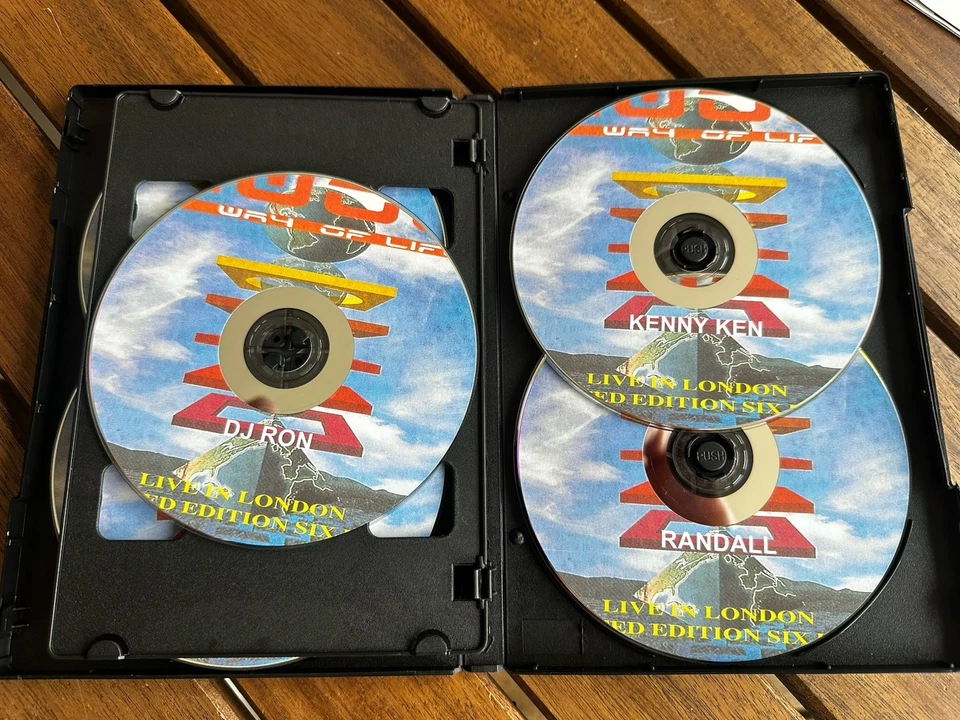 AWOL Live In London vol 1 Oldskool Jungle rave 6 CD PACK  1994 MC GQ - Image 4 of 4