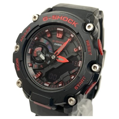 CASIO G-SHOCK GA-2200BNR-1AJF rot funktionstüchtig