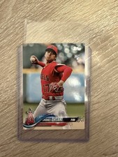 2018 Topps Update Series - Shohei Ohtani #US1 Pitching, Red Jersey (RC)