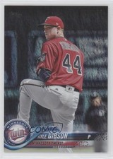 2018 Topps Factory Set Foilboard /190 Kyle Gibson #493 4c5