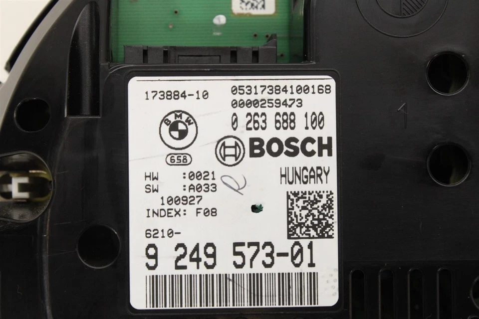 SPEEDOMETER CLUSTER 535i GT 740i 740il 750i 750LI 760li 10-11 1372137 — 第 3/4 张图片