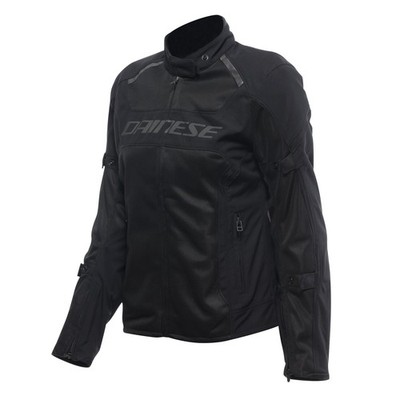 Dainese Air Frame 3 Lady Sommer Motorradjacke  Gr. 42 = 36 - Schwarz Schwarz