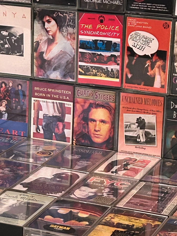 Vintage Rock & Pop Cassette Tapes 80s 90s Classic Hits Mixed Artists Retro L01 - Image 3 of 4