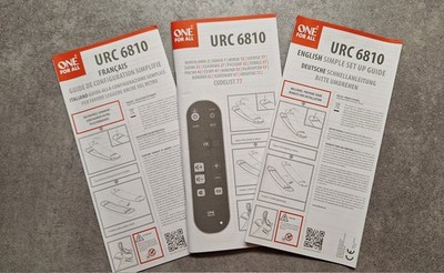 Universal Fernbedienung ONE FOR ALL URC 6810