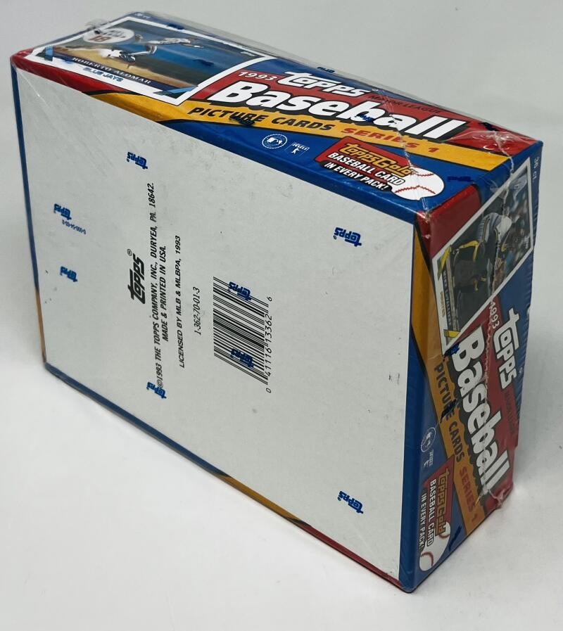 1993 Topps Series 1 Derek Jeter Rookie Year Baseball Wax Box | eBay
