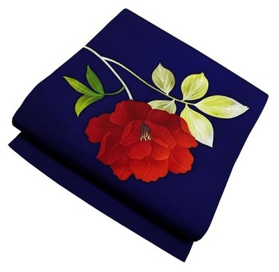 Japanischer Kimono 45 Nagoya Obi Gürtel Blume reine Seide Schuh Single Large ...