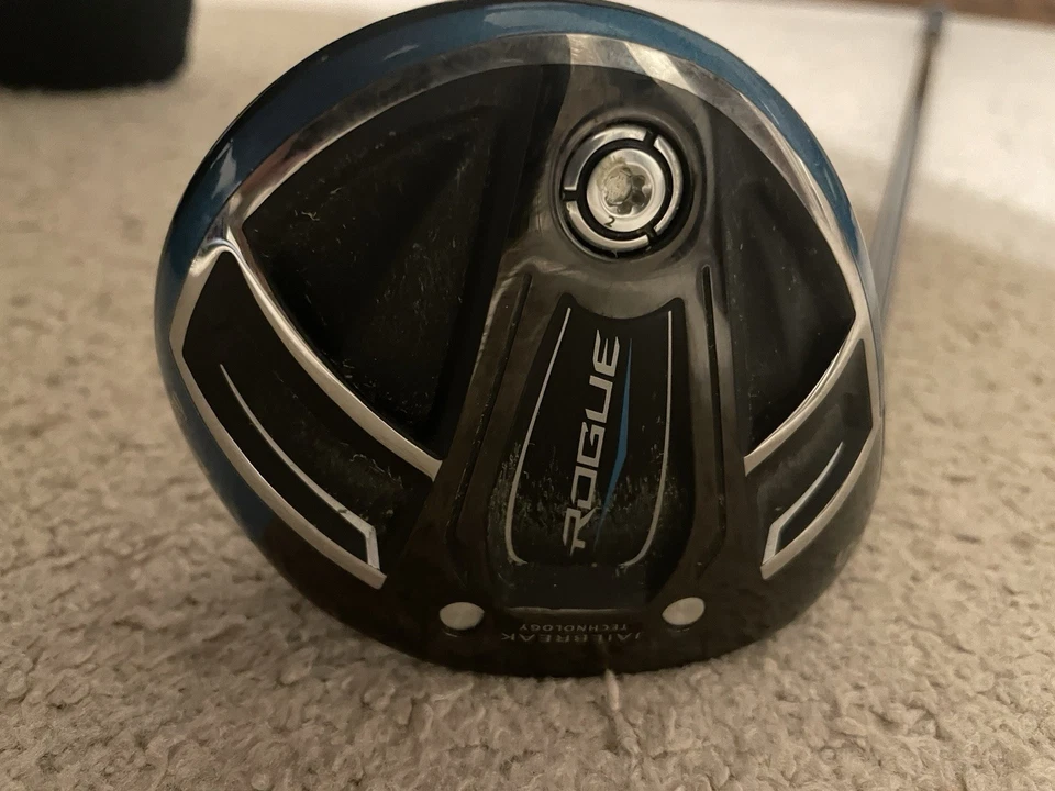 Callaway Rogue Fairway 5 Wood Graphite Stiff, Left-Handed with Headcover. - Image 2 of 4