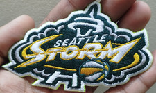 Seattle Storm WNBA Team Logo Iron On Patch-Sew Patch-Embroidered Patch