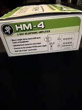 Mackie HM-4 4-Way Headphone Amplifier - Compact Desktop Splitter