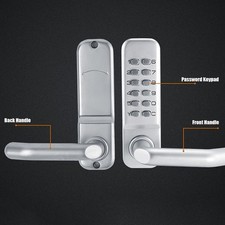Waterproof Mechanical Combination Lock Office Door Password Coded Locks Gate NEW