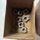 5- VINTAGE, N.O.S., 1/2" X 1 1/2" SQUARE HEAD & NUTS MACHINE BOLTS W/BOX — photo 4