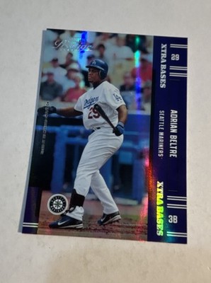 2005 Playoff Prestige - Adrian Beltre #29 Xtra Bases Purple /100