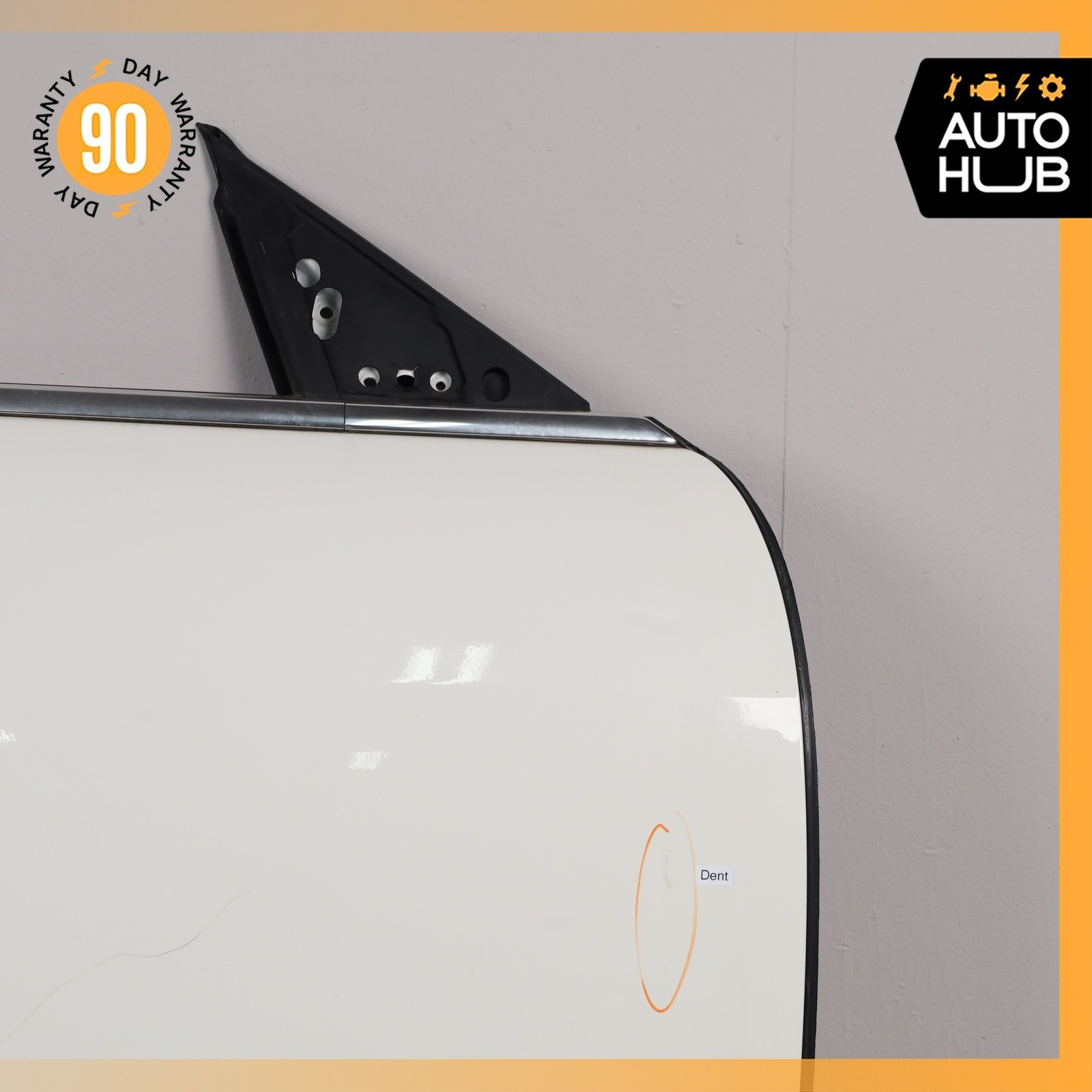 17-22 Maserati Levante M161 Front Right Passenger Side Door Shell White OEM 89k