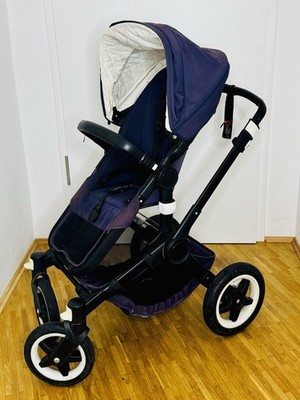 Bugaboo Bugaboo Kombikinderwagen & Sportwagen faltbar, Blau/ Creme - 10 teilig