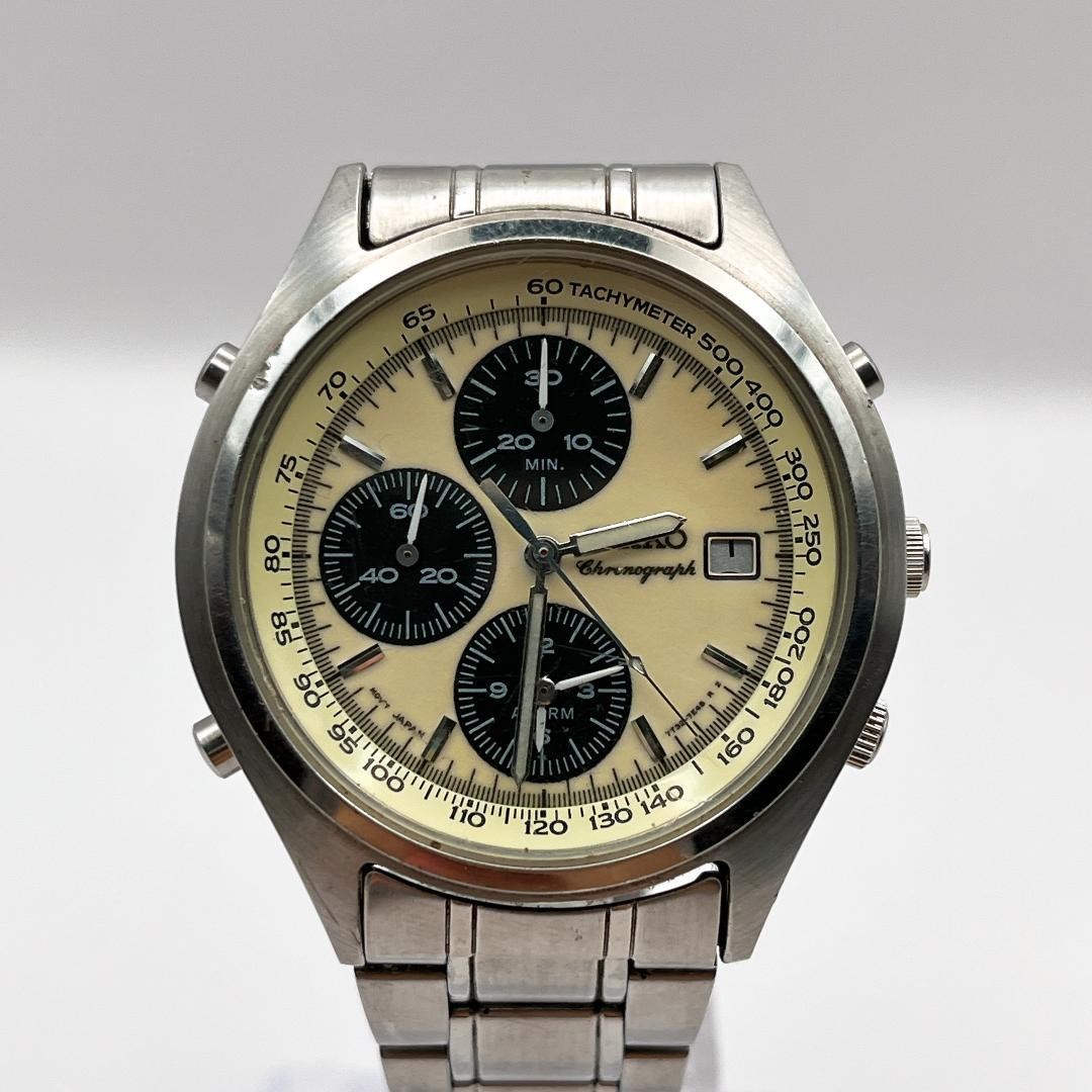 SEIKO 7T32-7C60 Chronograph Date QZ WT1 image 4
