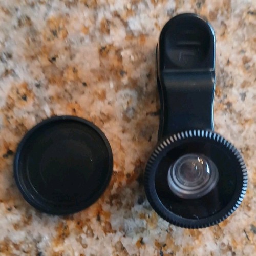 Kit obiettivo macro occhio di pesce cellulare clip e vetro professionale piccoli strumenti telefono - Foto 2 di 7