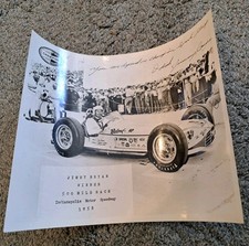 1958 Jimmy Bryan Winner 500 Mile Race Indy Indianapolis Motor Speedway