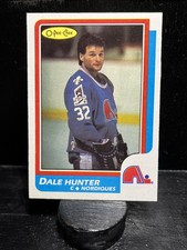 Dale Hunter #192 1986-87 O-Pee-Chee Quebec Nordiques