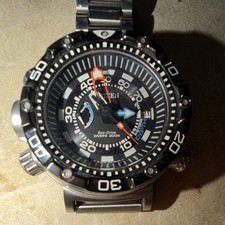 Citizen Eco-Drive Diver 200m Quartz Watch, Bl...