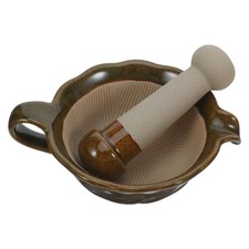 Bol De Broyage Manuel En Céramique Pour Broyer Petit Broyeur À Épices