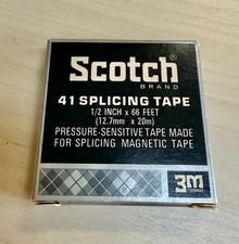 SCOTCH 3M 41 Splicing Tape 1/2 inch by 66 feet made in Minnesota USA nib unused