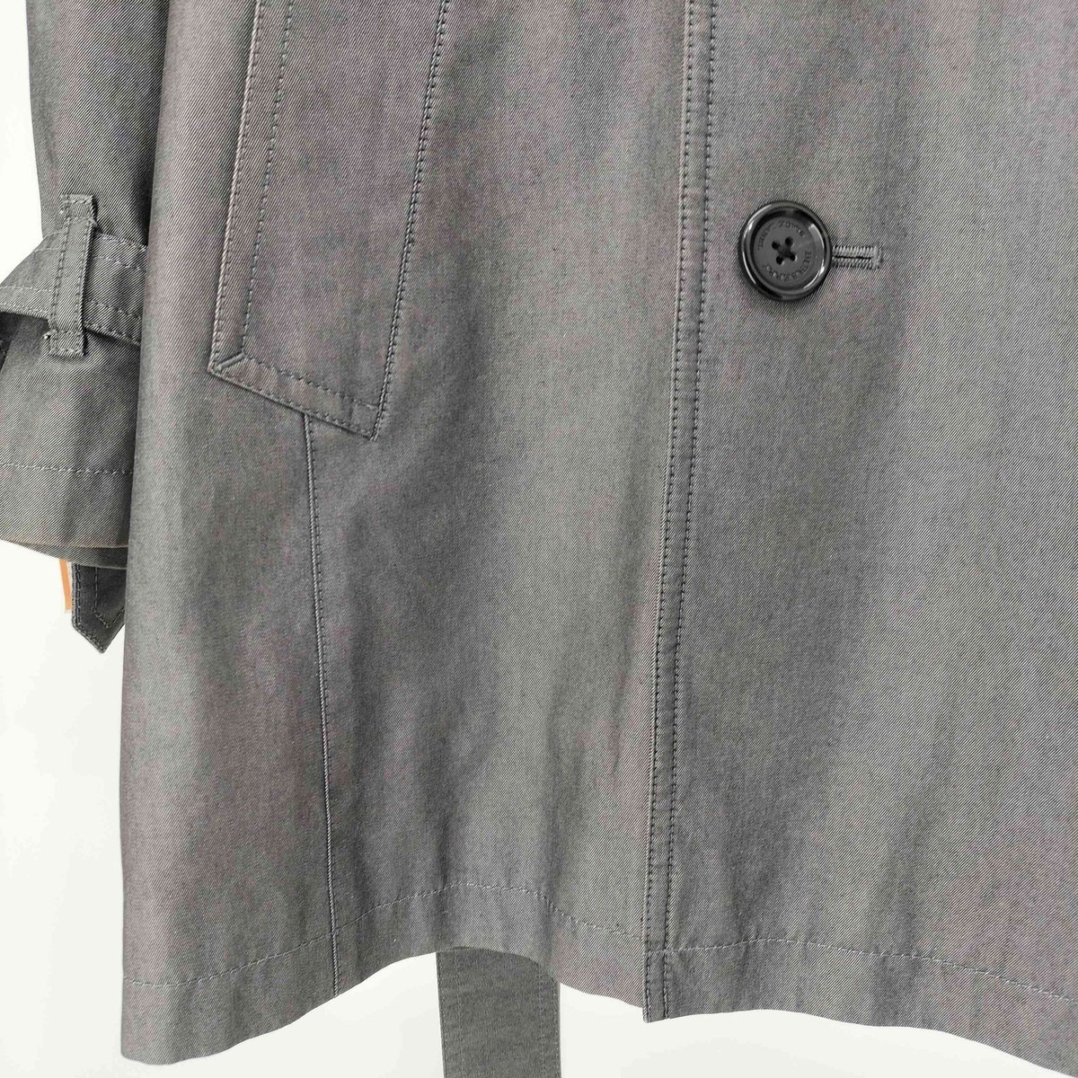 BURBERRY Black Label Trench Coat Size US S Gray Nova check Liner