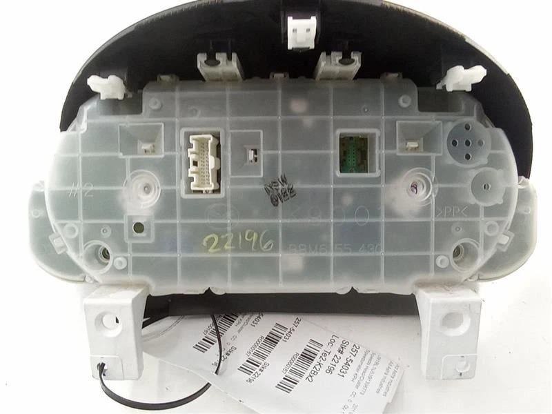 MAZDA 2010-2011 3 VELOCÍMETRO MEDIDOR DE INSTRUMENTO MPH OEM BBM655430 KPH SOLAMENTE Foto 4 de 4