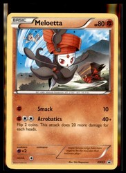 Meloetta BW69 Black Star Promo Pokemon TCG